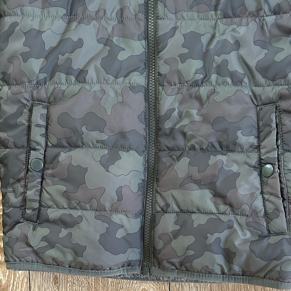 Cat & Jack Gray Camouflage Jacket - Picture 5 of 7